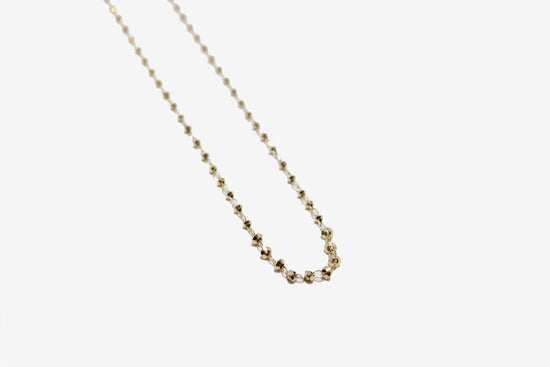 18k Gold Shimmer Adjustable Necklace