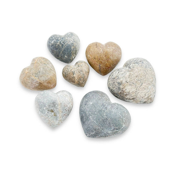 African Soapstone Hearts