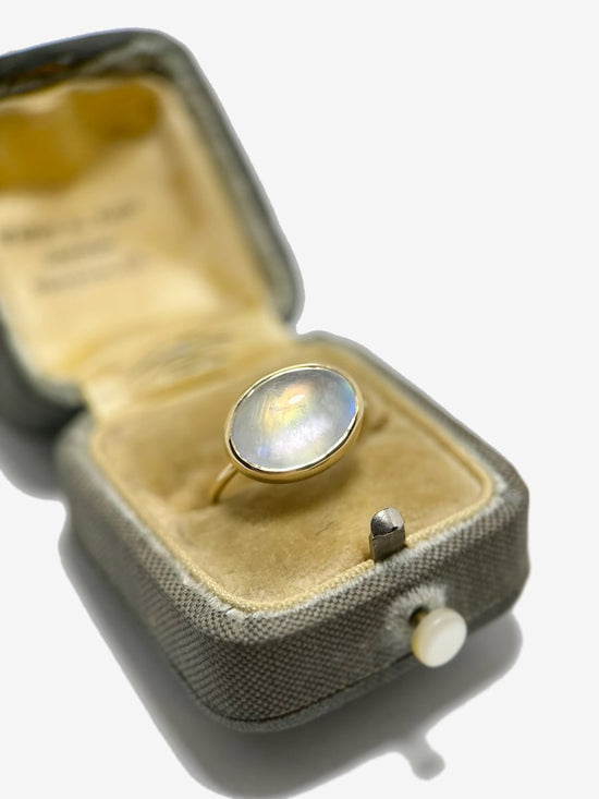 Celine Daoust 14k Gold Moonstone Faye Ring