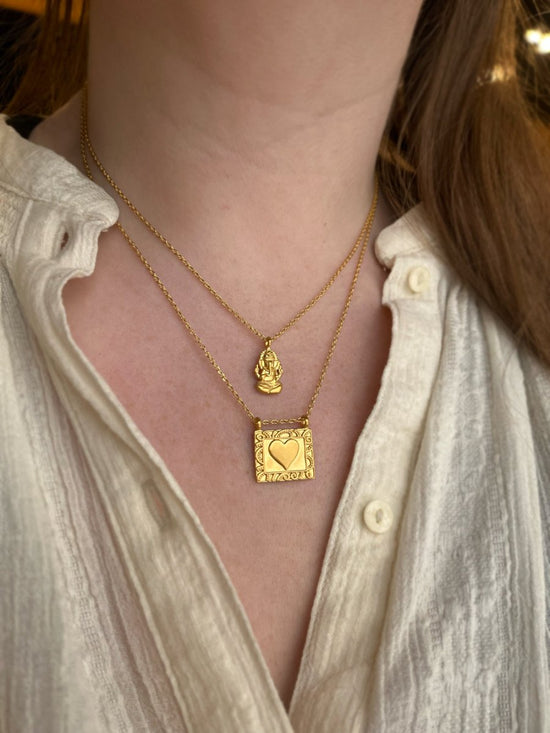 Favored by Fortune Ganesha Necklace