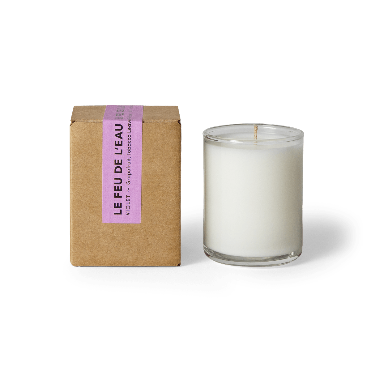 Le Feu De L'eau Violet Votive Candle