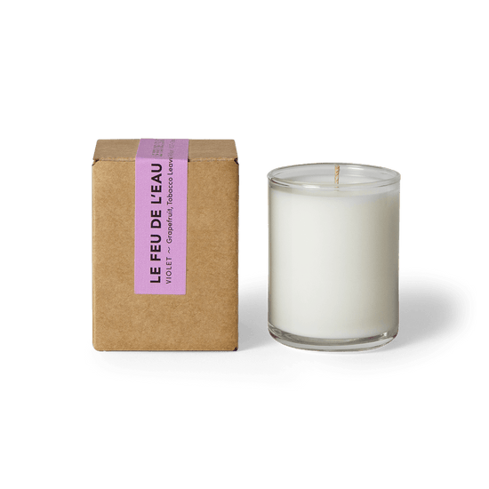 Le Feu De L'eau Violet Votive Candle