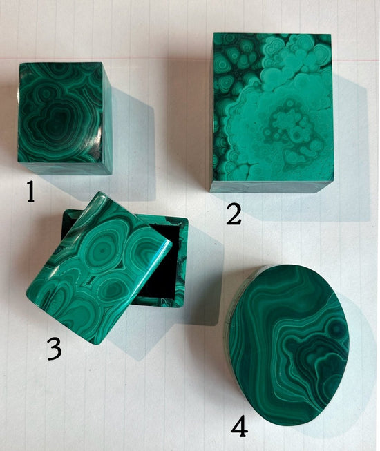 Malachite Boxes