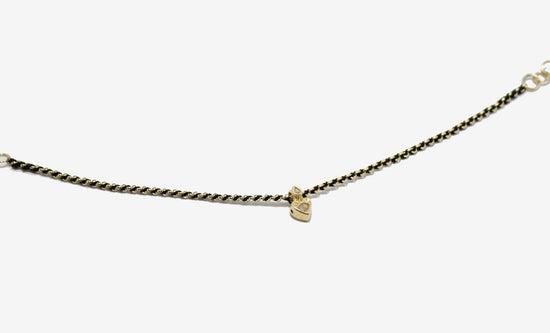 Marie Laure Chamorel Polki Diamond Heart Bracelet