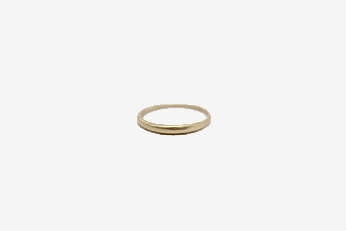 Occasionally Sweet 14k Gold Crescent Ring