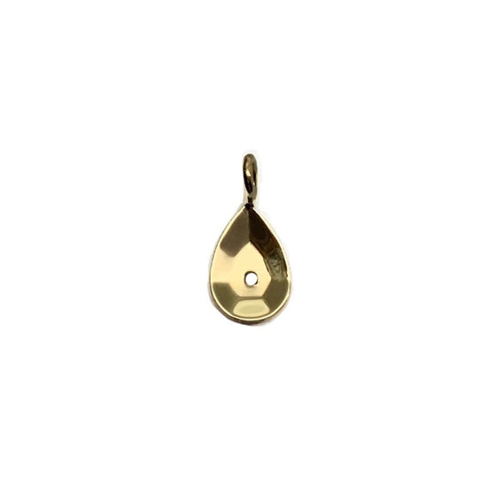 Olivve 14k Gold Sequin Charm