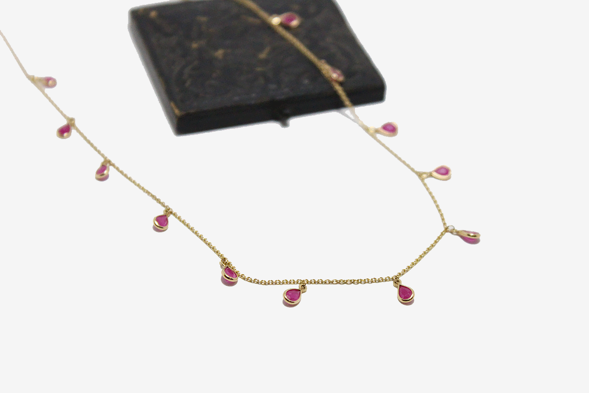 Ruby Holi Necklace