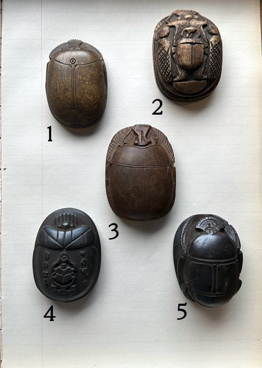 Vintage Scarabs from Egypt