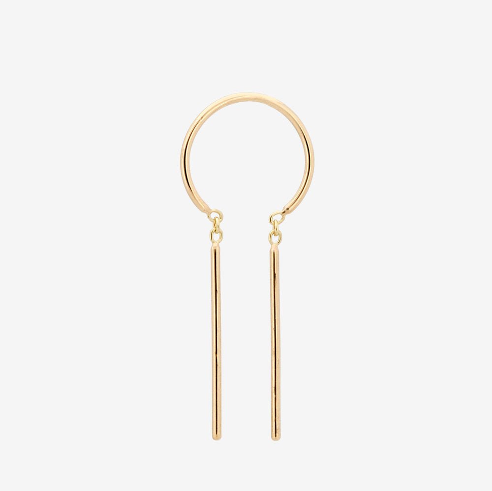 Jack & G 14k Gold Chime Earrings